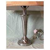 Silver Table Lamp