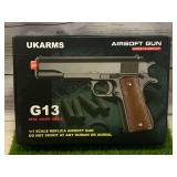 Zinc Alloy Shell Airsoft Handgun