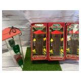 Lot of Four Combo Bird Feeders
