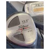 16 Piece Set of Golf Clubs & Bag