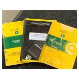 Lot of 3 Vintage John Deere Manuals (These sell for $15 to $40 each on Ebay)