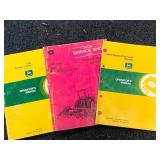 Lot of 3 Vintage John Deere Manuals (These sell for $15 to $40 each on Ebay)