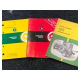Lot of 3 Vintage John Deere Manuals (These sell for $15 to $40 each on Ebay)
