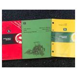 Lot of 3 Vintage John Deere Manuals (These sell for $15 to $40 each on Ebay)