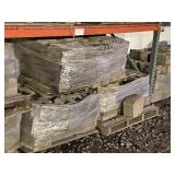 Lot Of (9) Pallets Of Retaining Wall Blocks