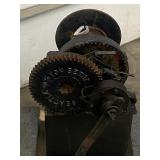 Antique 5-Ton Hand-Crank Winch