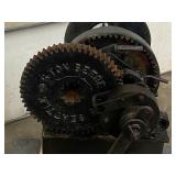 Antique 5-Ton Hand-Crank Winch