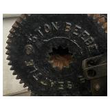 Antique 5-Ton Hand-Crank Winch