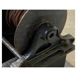 Antique 5-Ton Hand-Crank Winch
