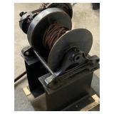 Antique 5-Ton Hand-Crank Winch