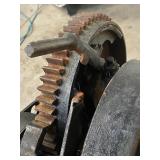 Antique 5-Ton Hand-Crank Winch