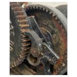 Antique 5-Ton Hand-Crank Winch