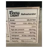 Official Coors-Light Beer Refrigerator