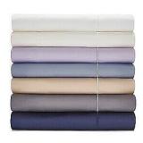 Hudson Park 500 Thread Count, 100 Percent Pima Cotton Iron Free Twin and Twin XL Flat And Fitted Sheet