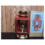 Lot of (4) Vintage New Interpur Red Oil Lanterns