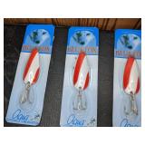 Lot of (11) New Fishing Lures and (1) New Daiwa Long Cast Reel