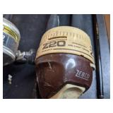 Lot of (5) Vintage Fishing Poles and (4) Vintage Reels