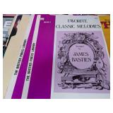 Large Assortment of How to Play Piano and Sheet Music