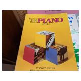 Large Assortment of How to Play Piano and Sheet Music