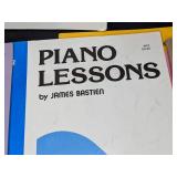 Large Assortment of How to Play Piano and Sheet Music