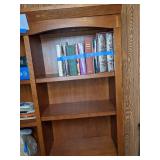 Set of (2) Tall Wooden Bookshelves