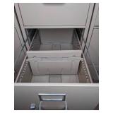 Set of (2) 4-Drawer Filing Cabinets