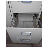 Set of (2) 4-Drawer Filing Cabinets