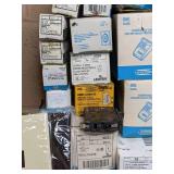 Assortment of Leviton Electrical Supplies and Hardware