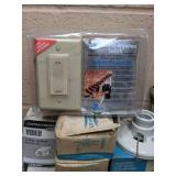 A Lot of Electrical Lighting Supplies: Leviton and Medalist
