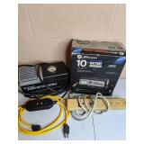 Schumacher Battery Charger and Black and Decker Air Station