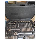 Lot of (2) Ratchet Sets and a Wrench Set: Craftsman and SK Wayne