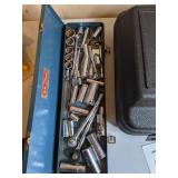 Lot of (2) Ratchet Sets and a Wrench Set: Craftsman and SK Wayne