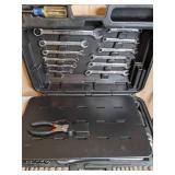 Lot of (2) Ratchet Sets and a Wrench Set: Craftsman and SK Wayne