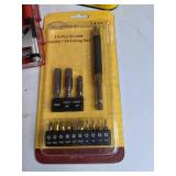 Assortment of New Tools and Tool Belt: Leviton, Menards, MaxCraft, etc.