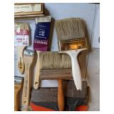 Assortment of Painting and Caulking Supplies