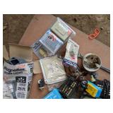 Lot of Work Lights and Other Electrical Supplies