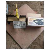 Stanley Miter Box and Saw and Craftsman Belt Sander