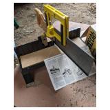 Stanley Miter Box and Saw and Craftsman Belt Sander