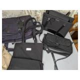 Lot of (6) Purses and (2) Women