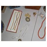 Elegant Lot of Assorted Jewelry, Jewelry Boxes, and Perfume