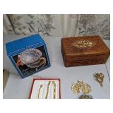 Elegant Lot of Assorted Jewelry, Jewelry Boxes, and Perfume