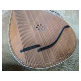 Beautiful Traditional 55 String Ukrainian Bandura Original Folk Instrument