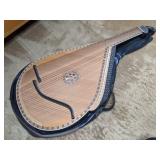 Traditional 55 String Ukrainian Bandura Original Folk Instrument