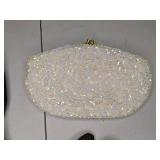Lot of (5) Clutches/ Evening Purses and (1) Pair of Italian Leather Gloves