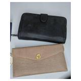 Lot of (5) Clutches/ Evening Purses and (1) Pair of Italian Leather Gloves
