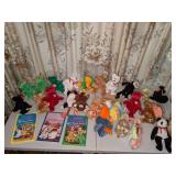 Beanie Baby Collection w/ Collector Handbooks