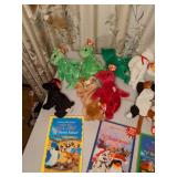 Beanie Baby Collection w/ Collector Handbooks