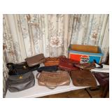 Vintage Purse and Pepsi Box Lot