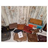 Vintage Purse and Pepsi Box Lot