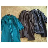 Lot of 3 Long Woolen Plus Sized Women